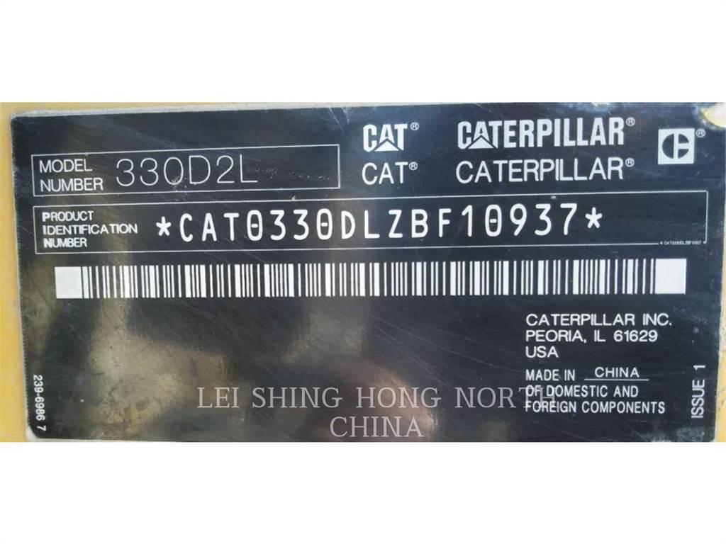 CAT 330D2L Kāpurķēžu ekskavatori