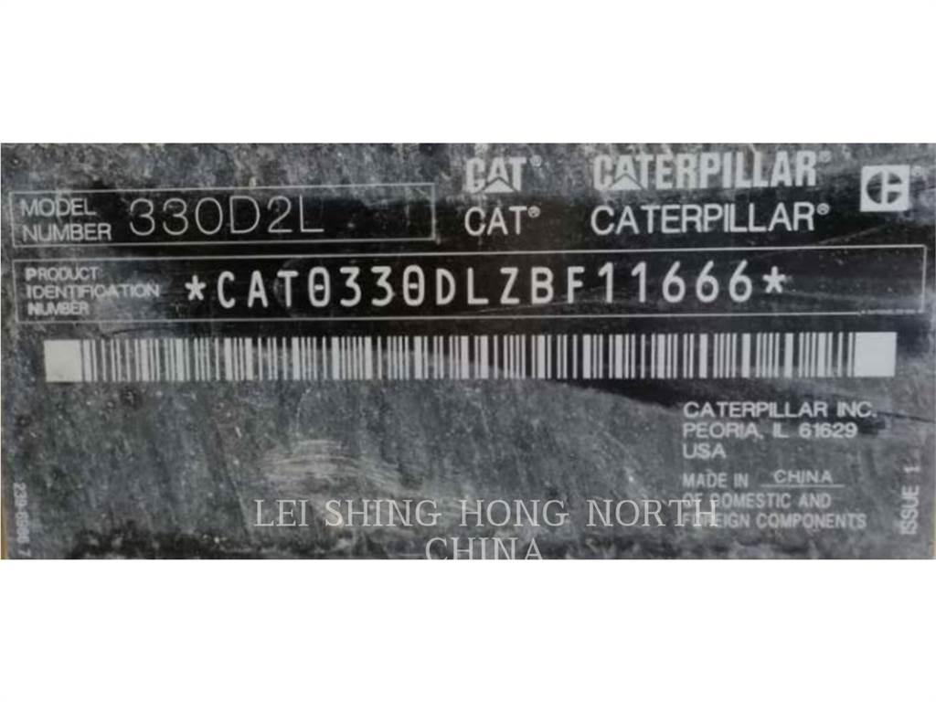 CAT 330D2L Kāpurķēžu ekskavatori