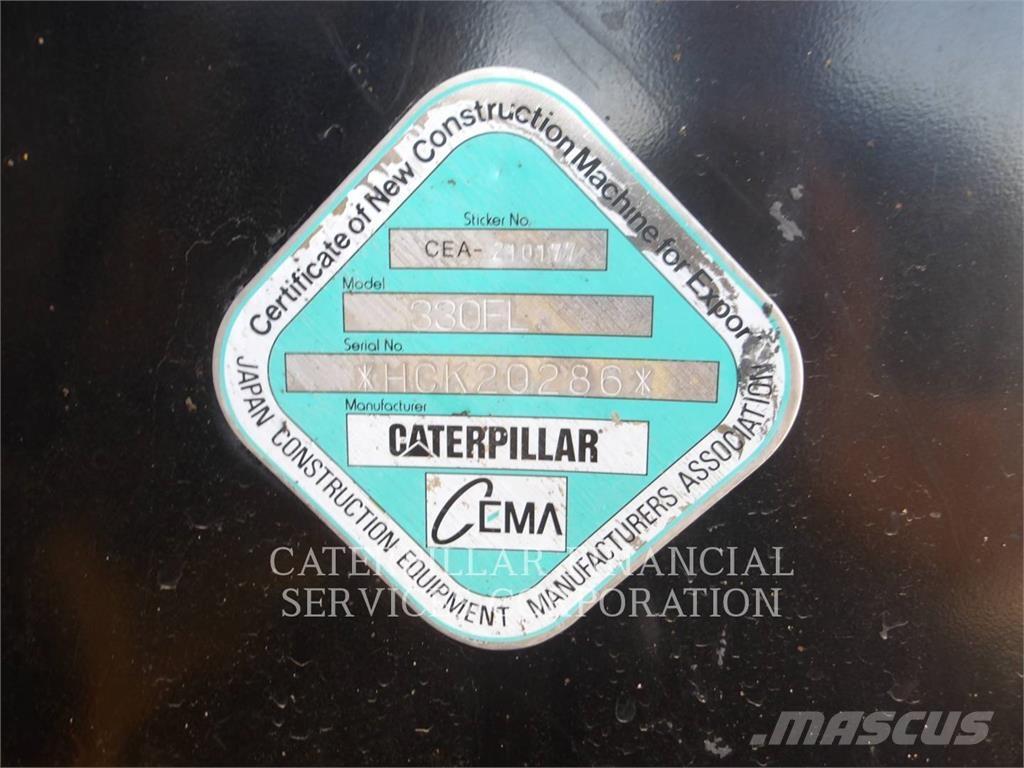 CAT 330FL Kāpurķēžu ekskavatori