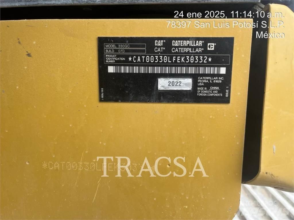 CAT 330GC Kāpurķēžu ekskavatori