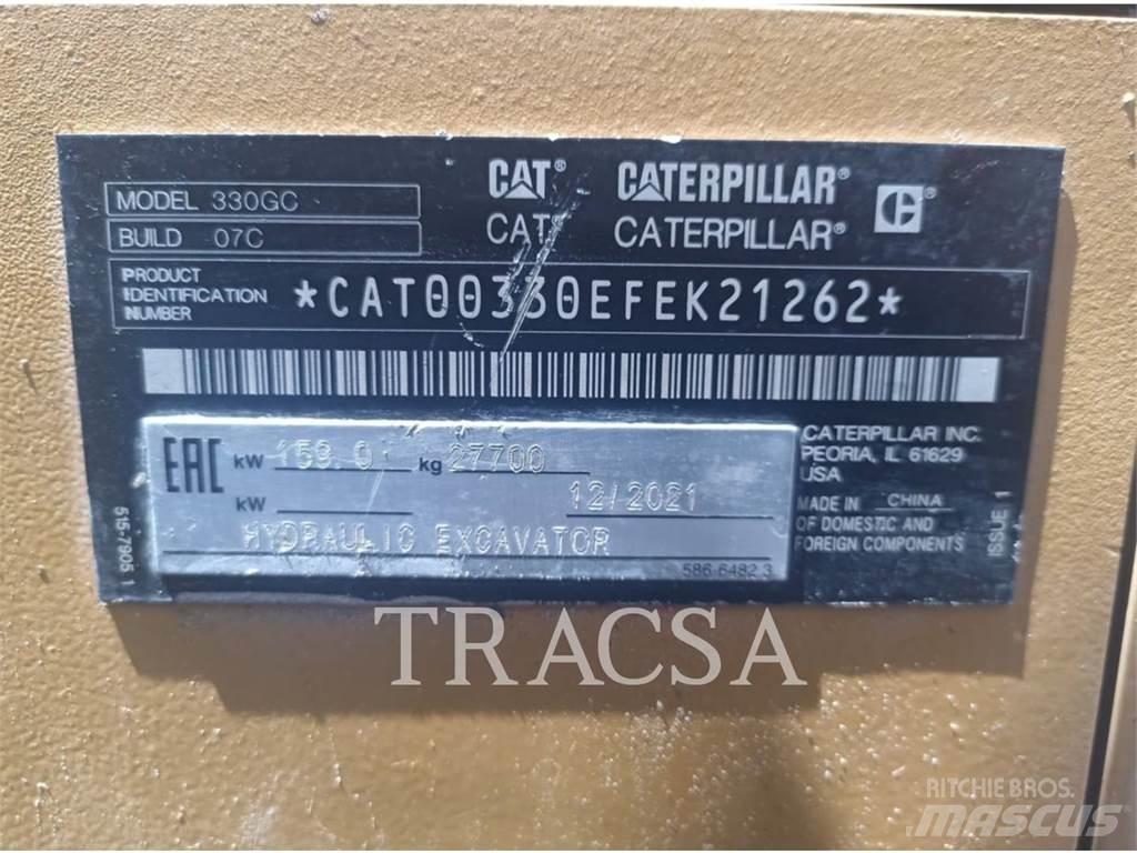 CAT 330GC Kāpurķēžu ekskavatori