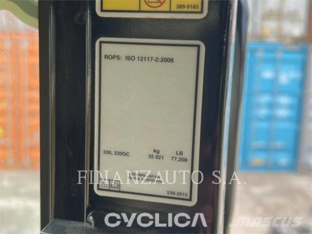 CAT 330GC Kāpurķēžu ekskavatori