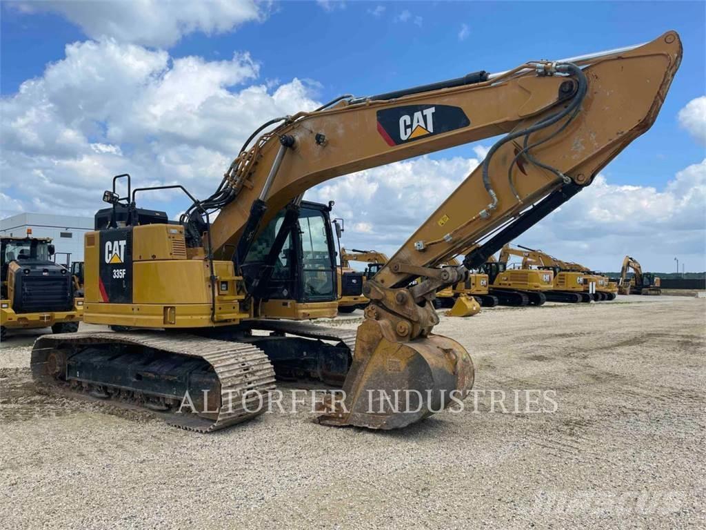 CAT 335F LCR Kāpurķēžu ekskavatori