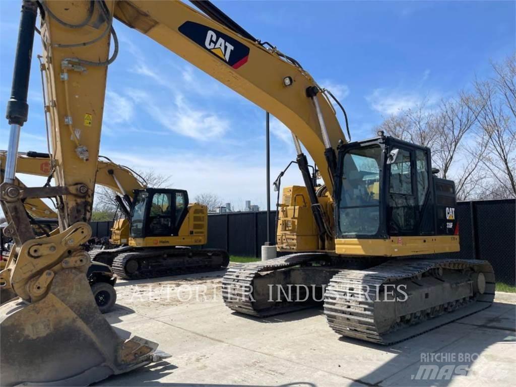CAT 335F LCR Kāpurķēžu ekskavatori