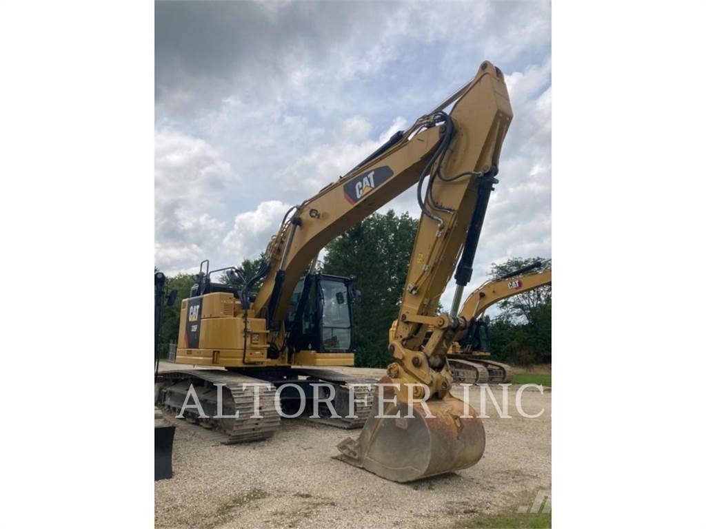 CAT 335F LCR Kāpurķēžu ekskavatori