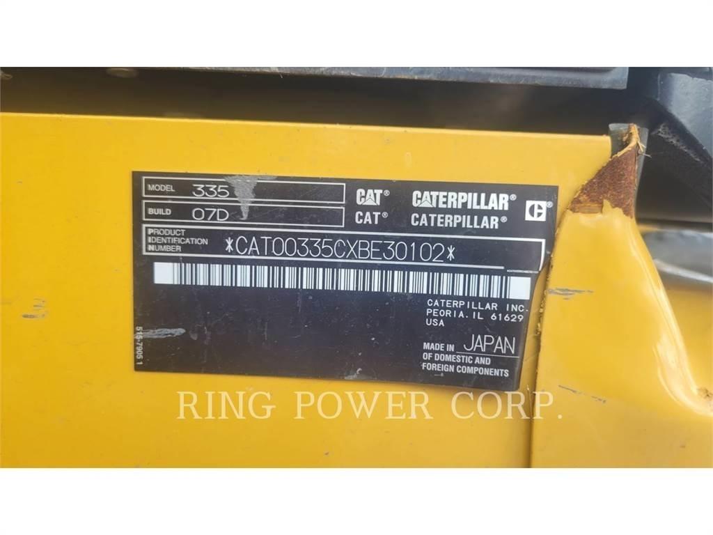 CAT 335QC Kāpurķēžu ekskavatori