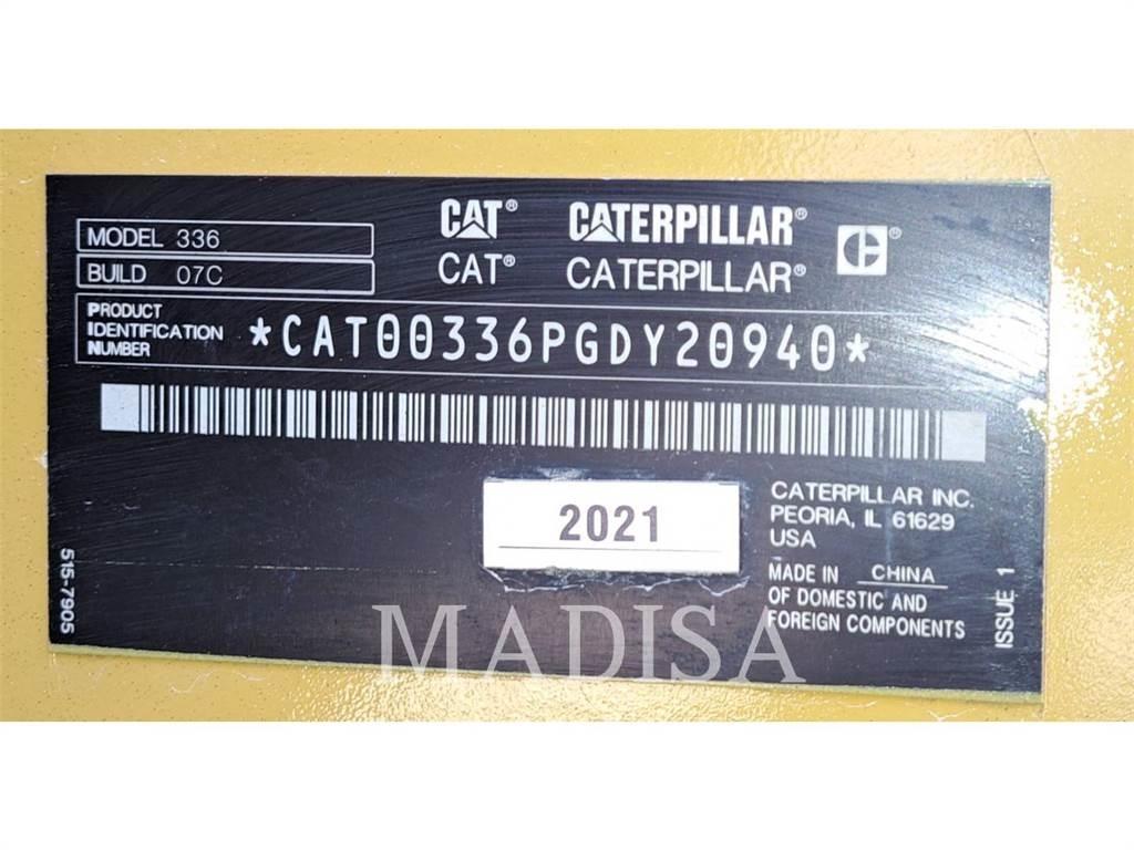 CAT 336 Kāpurķēžu ekskavatori