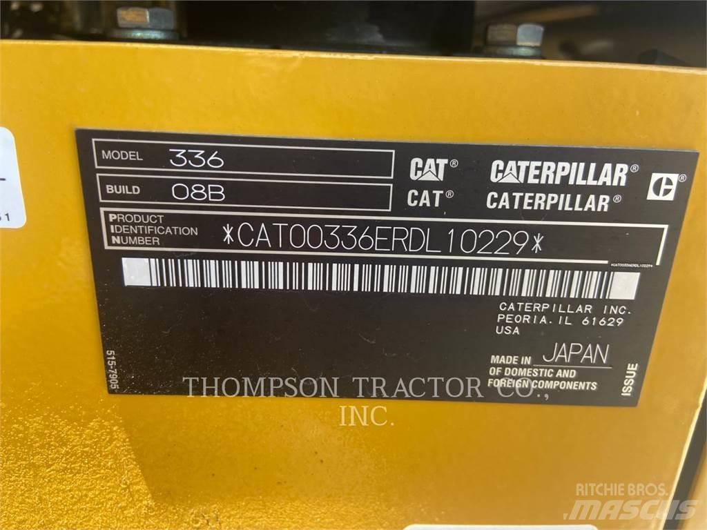 CAT 336 Kāpurķēžu ekskavatori
