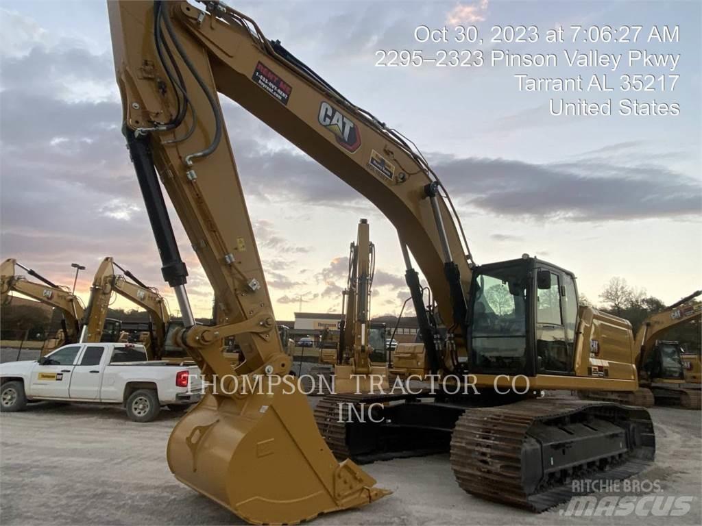 CAT 336 Kāpurķēžu ekskavatori