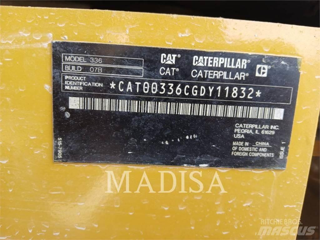 CAT 336 Kāpurķēžu ekskavatori