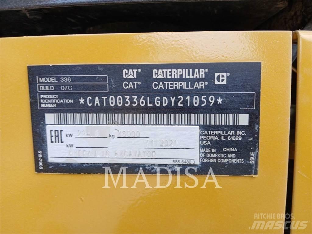 CAT 336 Kāpurķēžu ekskavatori