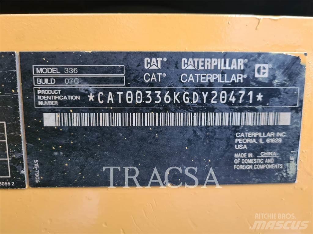 CAT 336 Kāpurķēžu ekskavatori