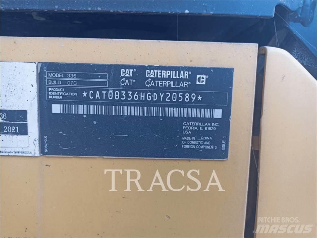 CAT 336 Kāpurķēžu ekskavatori