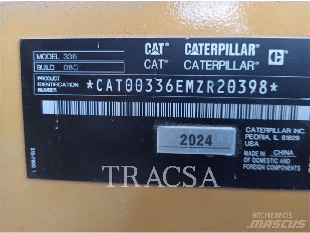 CAT 336 Kāpurķēžu ekskavatori
