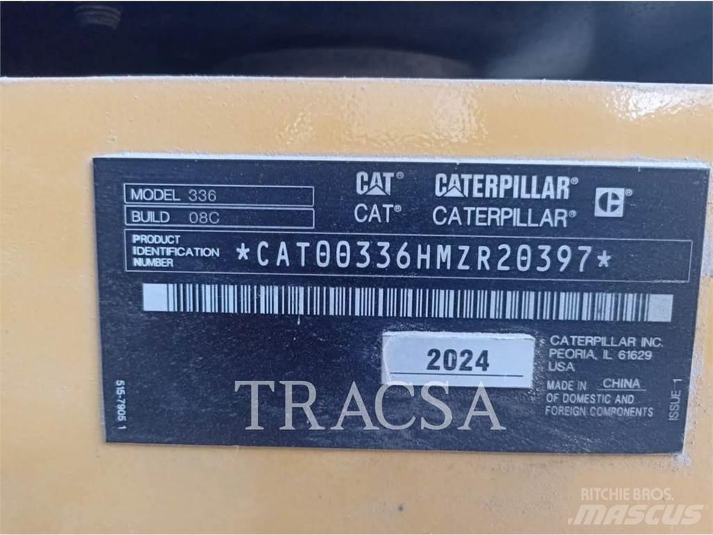 CAT 336 Kāpurķēžu ekskavatori