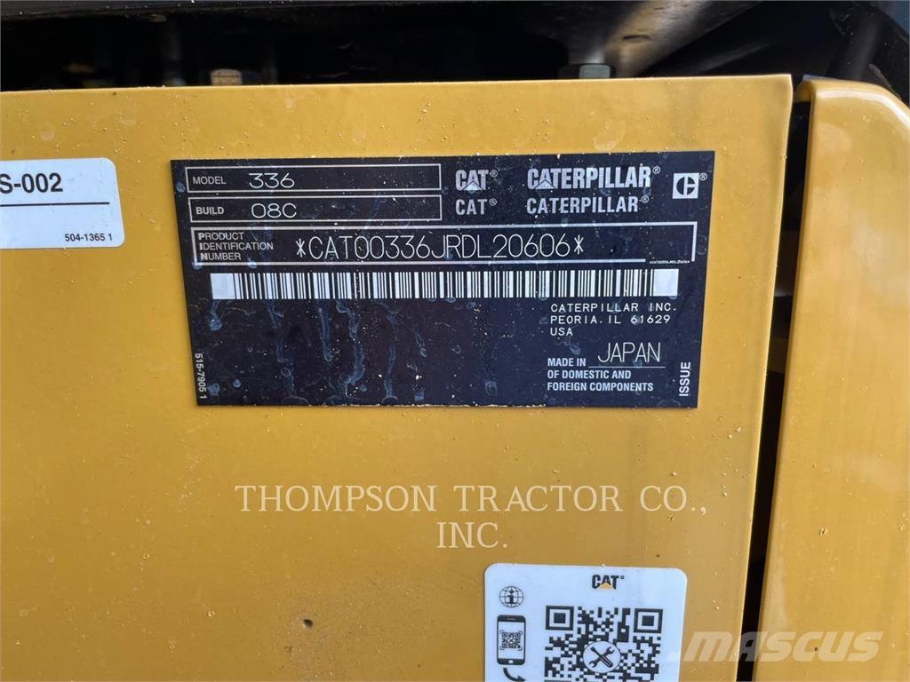 CAT 336 Kāpurķēžu ekskavatori