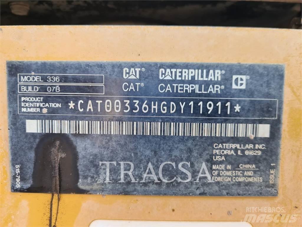 CAT 336 Kāpurķēžu ekskavatori