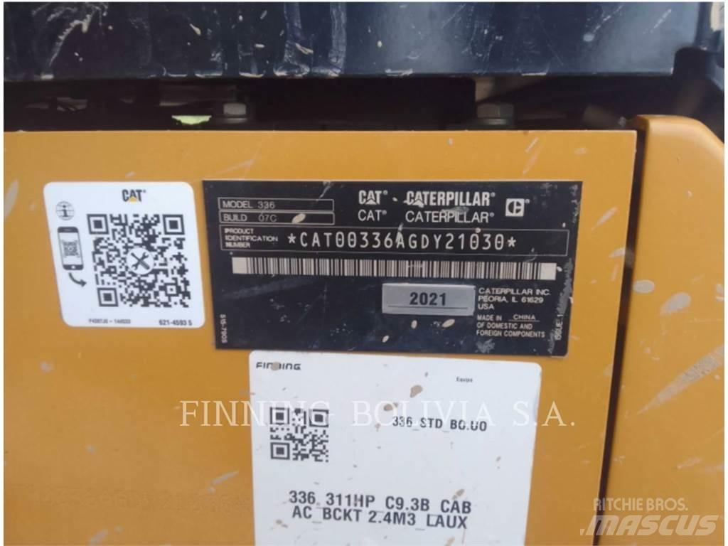 CAT 336-07 Kāpurķēžu ekskavatori