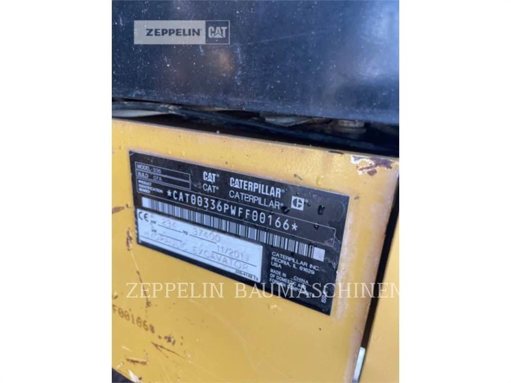 CAT 336-07A Kāpurķēžu ekskavatori
