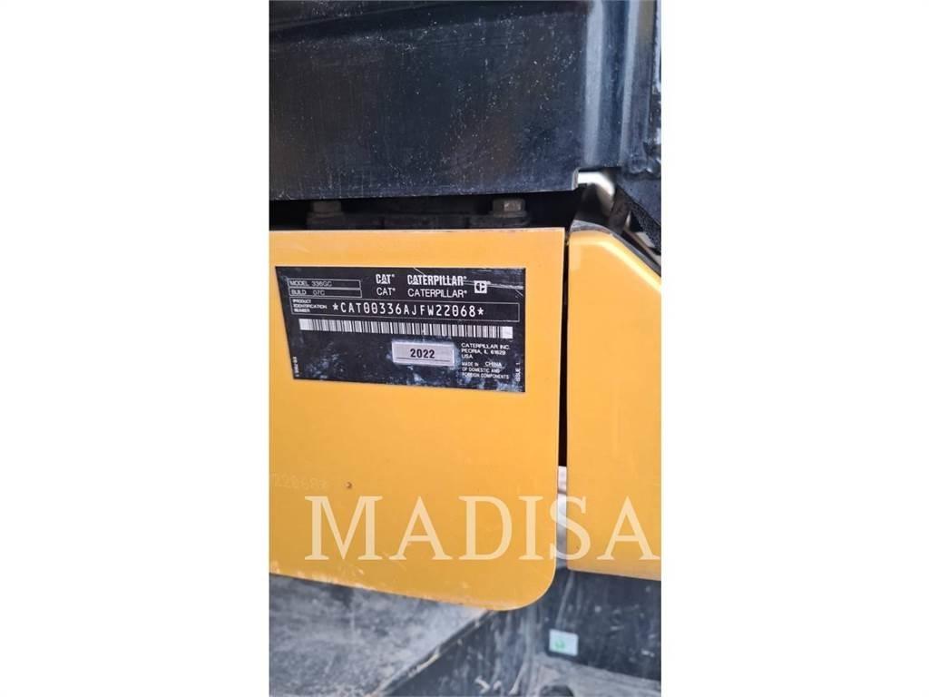 CAT 336-07GC Kāpurķēžu ekskavatori