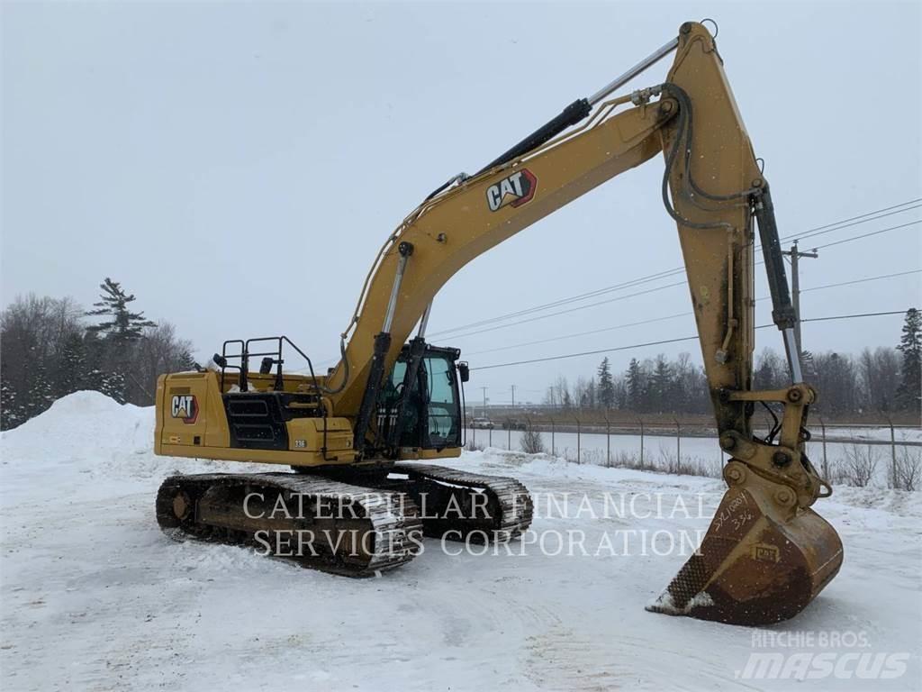 CAT 336-08B Kāpurķēžu ekskavatori