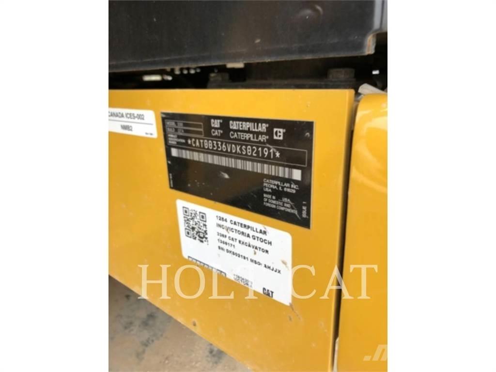 CAT 336 10 TC Kāpurķēžu ekskavatori