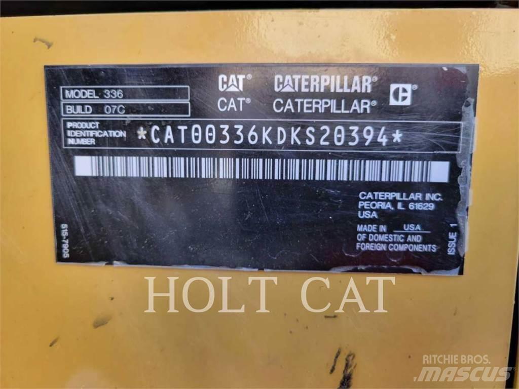 CAT 336 12 TC Kāpurķēžu ekskavatori