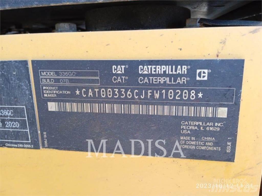 CAT 336 GC Kāpurķēžu ekskavatori