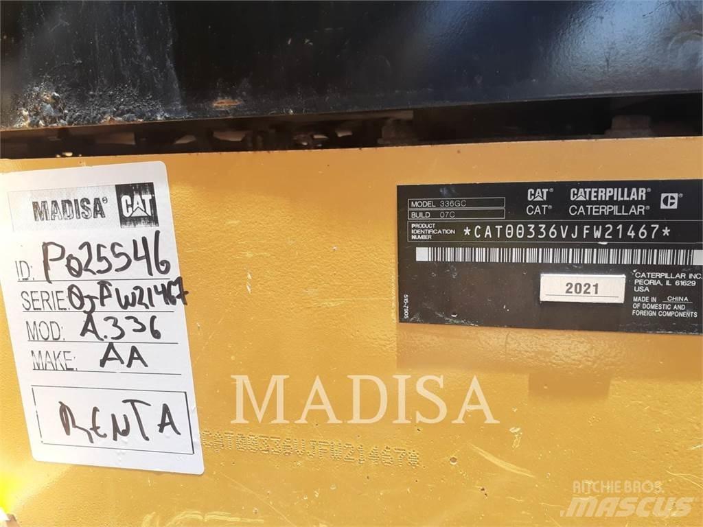 CAT 336 GC Kāpurķēžu ekskavatori