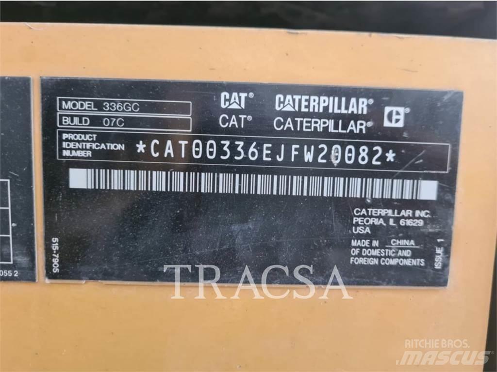 CAT 336 GC Kāpurķēžu ekskavatori