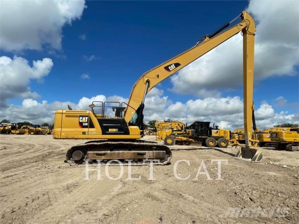 CAT 336 LRF Kāpurķēžu ekskavatori