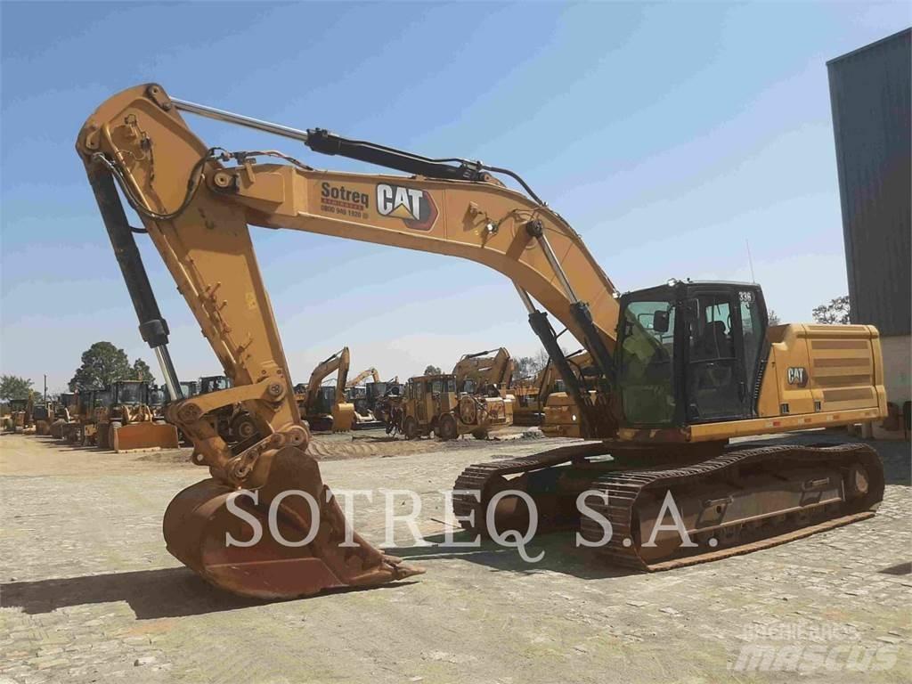 CAT 33607 Kāpurķēžu ekskavatori