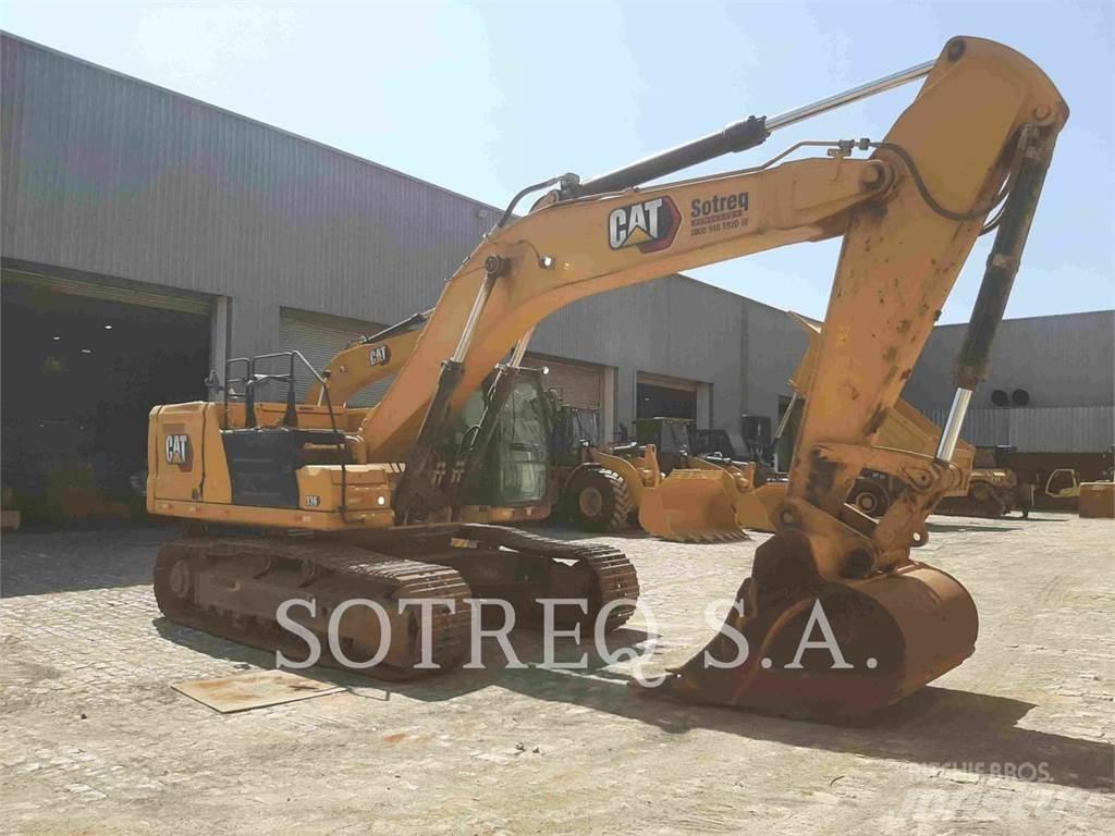 CAT 33607 Kāpurķēžu ekskavatori