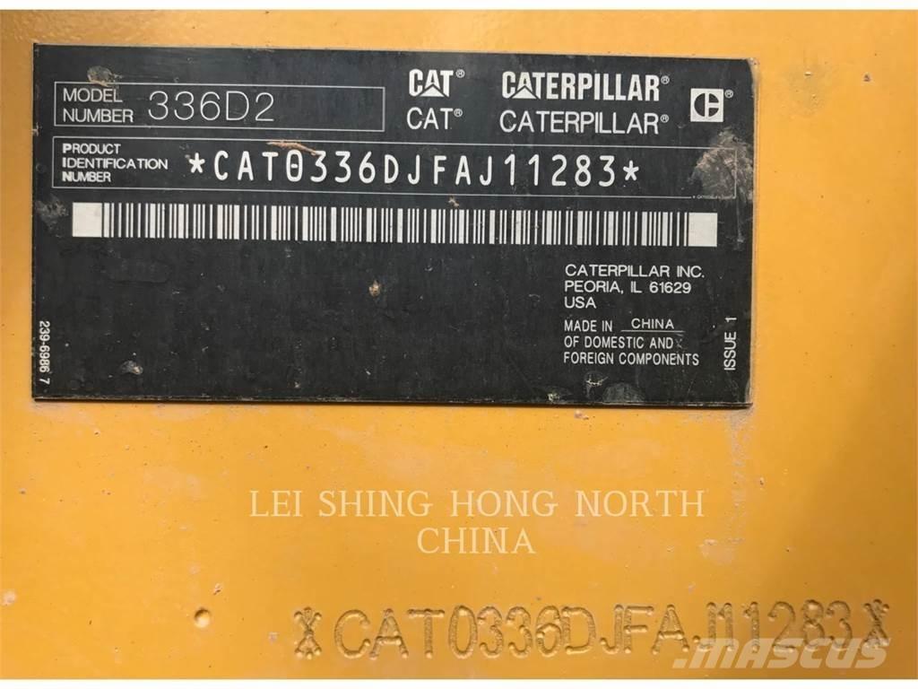CAT 336D2 Kāpurķēžu ekskavatori