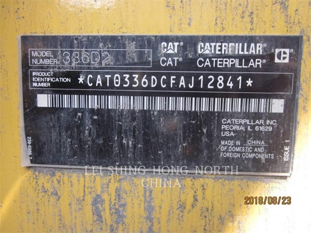 CAT 336D2 Kāpurķēžu ekskavatori