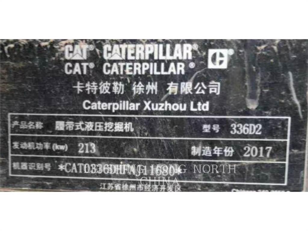 CAT 336D2 Kāpurķēžu ekskavatori