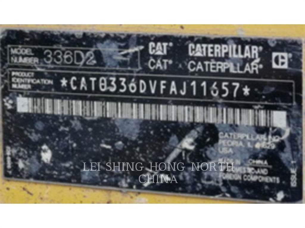 CAT 336D2 Kāpurķēžu ekskavatori