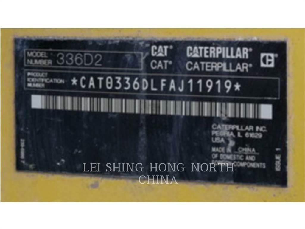 CAT 336D2 Kāpurķēžu ekskavatori