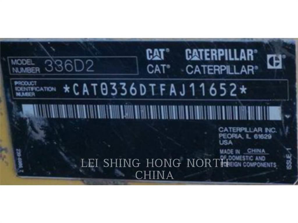 CAT 336D2 Kāpurķēžu ekskavatori
