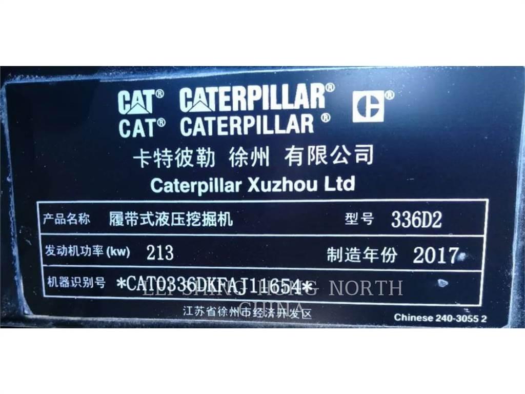 CAT 336D2 Kāpurķēžu ekskavatori