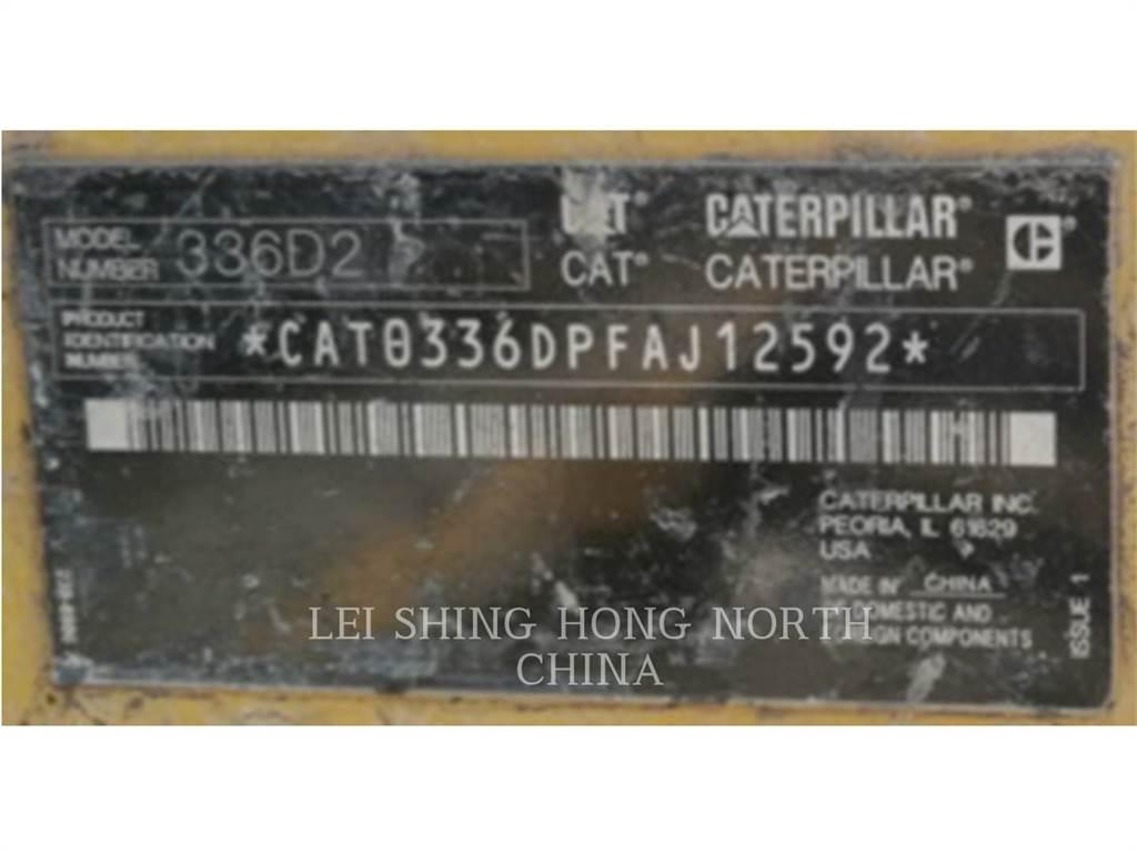 CAT 336D2 Kāpurķēžu ekskavatori