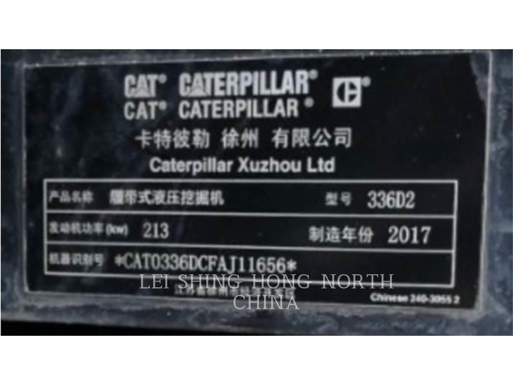 CAT 336D2 Kāpurķēžu ekskavatori