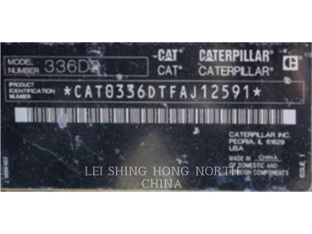 CAT 336D2 Kāpurķēžu ekskavatori
