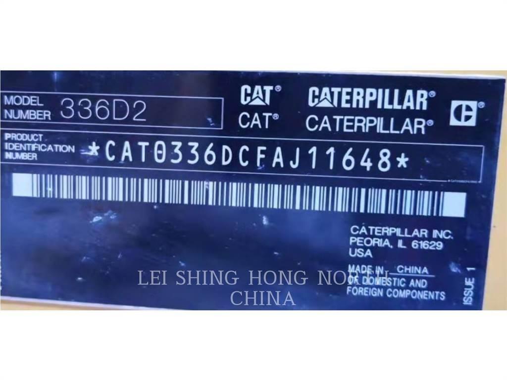 CAT 336D2 Kāpurķēžu ekskavatori