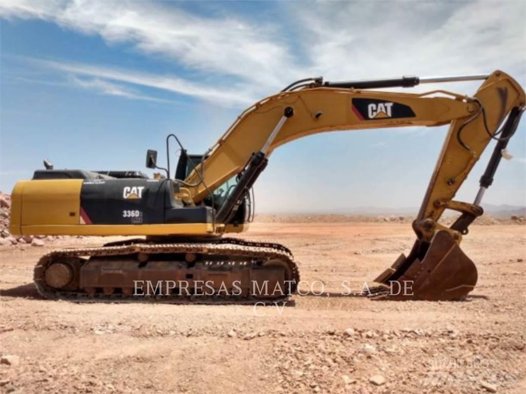 CAT 336D2L Kāpurķēžu ekskavatori