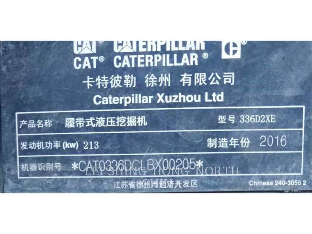 CAT 336D2XE Kāpurķēžu ekskavatori