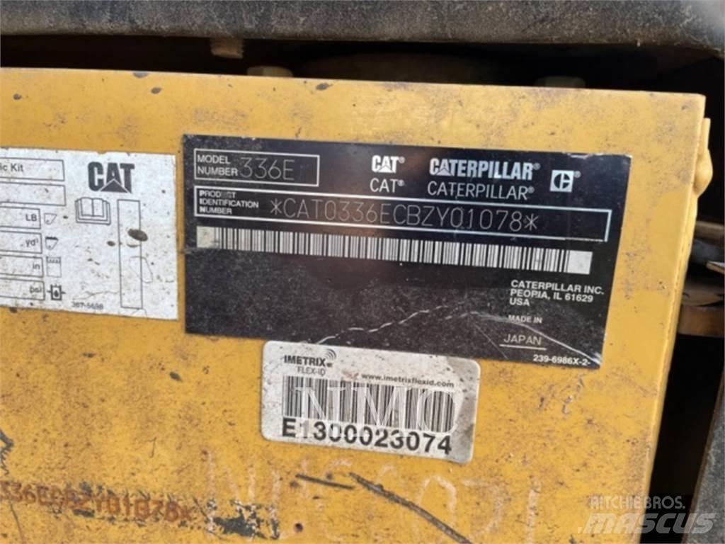 CAT 336EL Kāpurķēžu ekskavatori