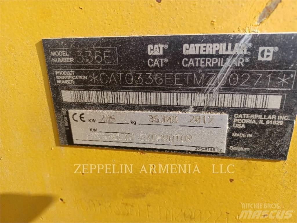 CAT 336ELN Kāpurķēžu ekskavatori
