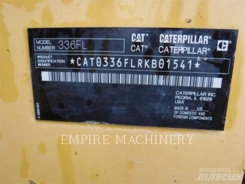 CAT 336FL Kāpurķēžu ekskavatori