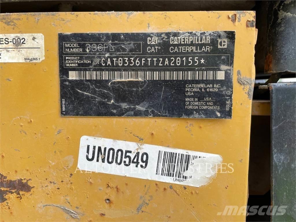 CAT 336FL TH Kāpurķēžu ekskavatori
